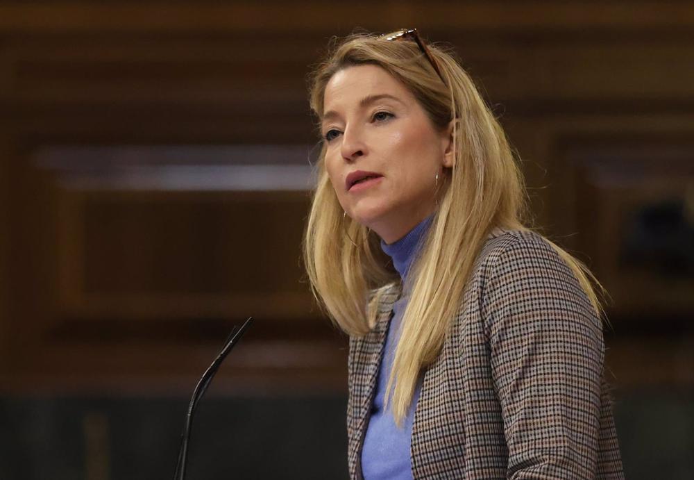 Archivo - La diputada por Valencia de Ciudadanos María Muñoz Vidal Archivo