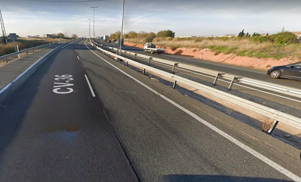 CV-36 en el término municipal de Torrent CV-36