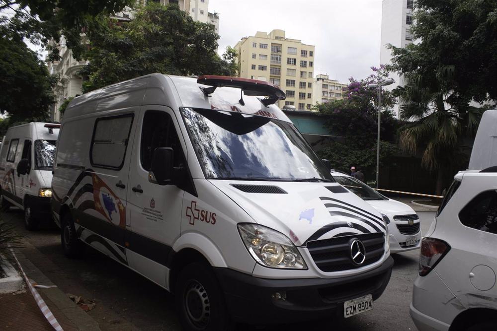 Archivo - Una ambulancia en Sao Paulo en una fotografía de archivo Archivo