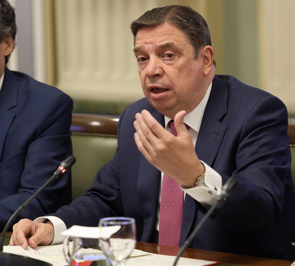 El ministro de Agricultura, Pesca y Alimentación, Luis Planas, El