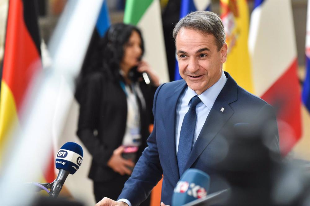 Archiv - Der griechische Ministerpräsident Kyriakos Mitsotakis Archiv