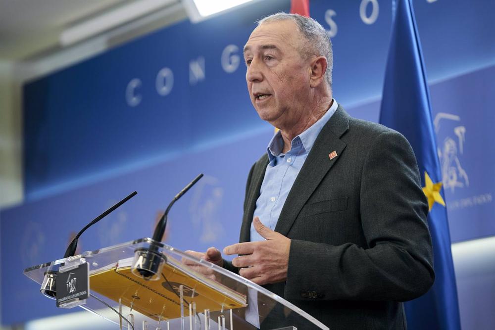 Archivo - El portavoz de Compromís en el Congreso, Joan Baldoví. Archivo