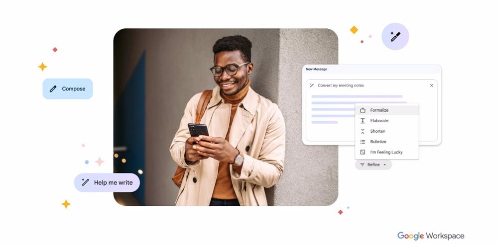 IA generativa para la creación de un borrador de texto en Workspace IA
