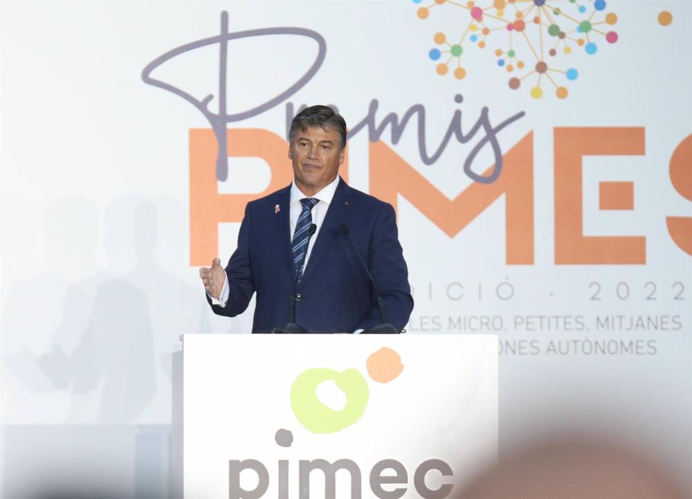 Archivo - El presidente de Pimec, Antoni Cañete Archivo