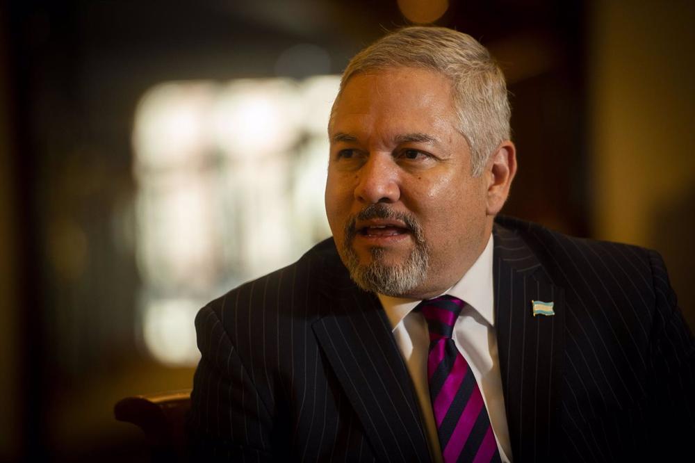 El ministro de Exteriores de Honduras, Eduardo Enrique Reina El