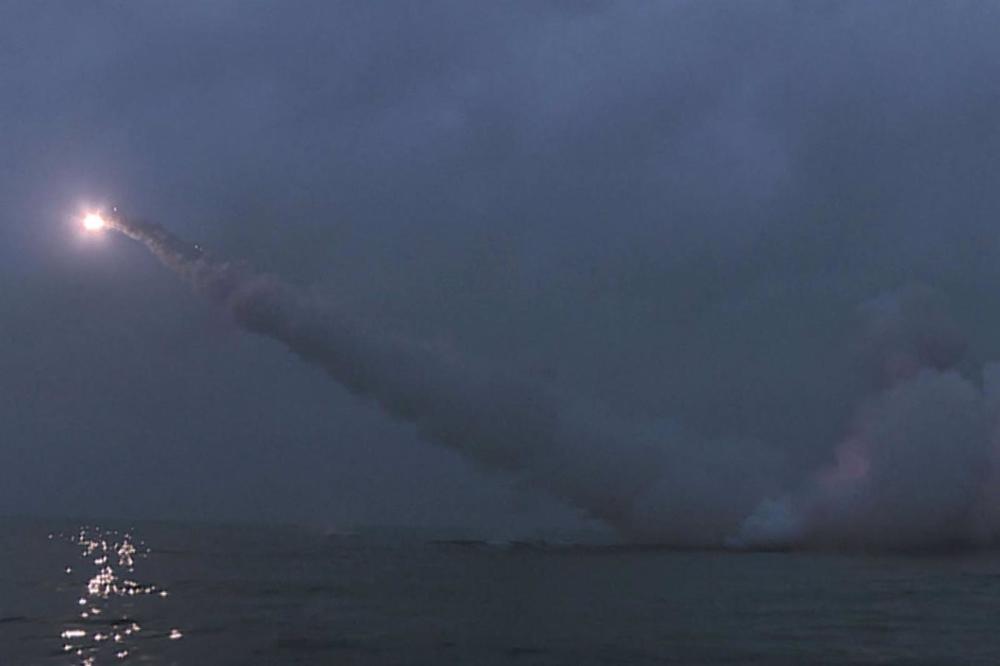 Imagen de un misil norcoreano Imagen