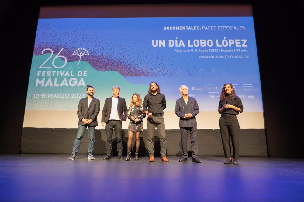 Proyección del documental 'Un día Lobo López' producción participada por Canal Sur, uno de las entidades de la Forta. Proyección