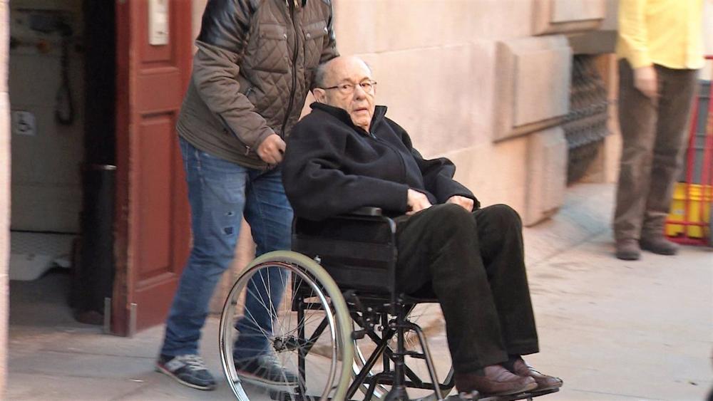 Archivo - Fèlix Millet en 2018 sale de la Audiencia de Barcelona tras comunicarse la sentencia Archivo