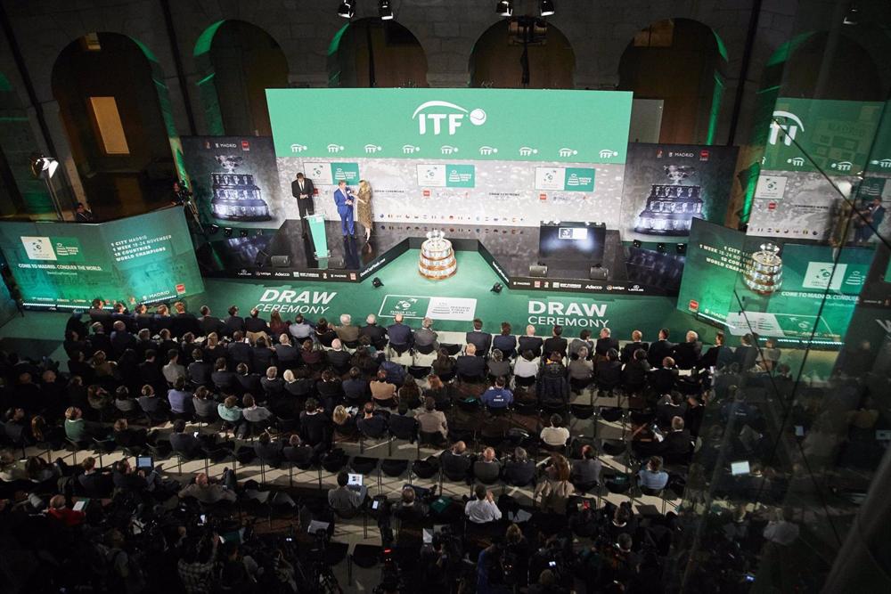 Archivo - Sorteo de las Finales de la Copa Davis 2019. Archivo