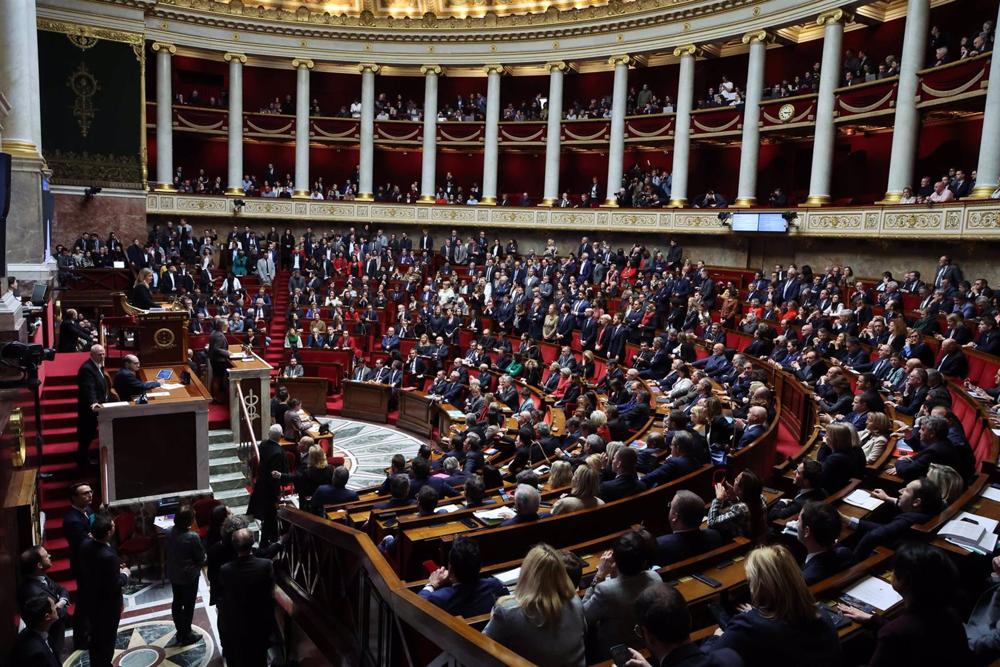 Debate en la Asamblea Nacional de Francia sobre la reforma de las pensiones Debate