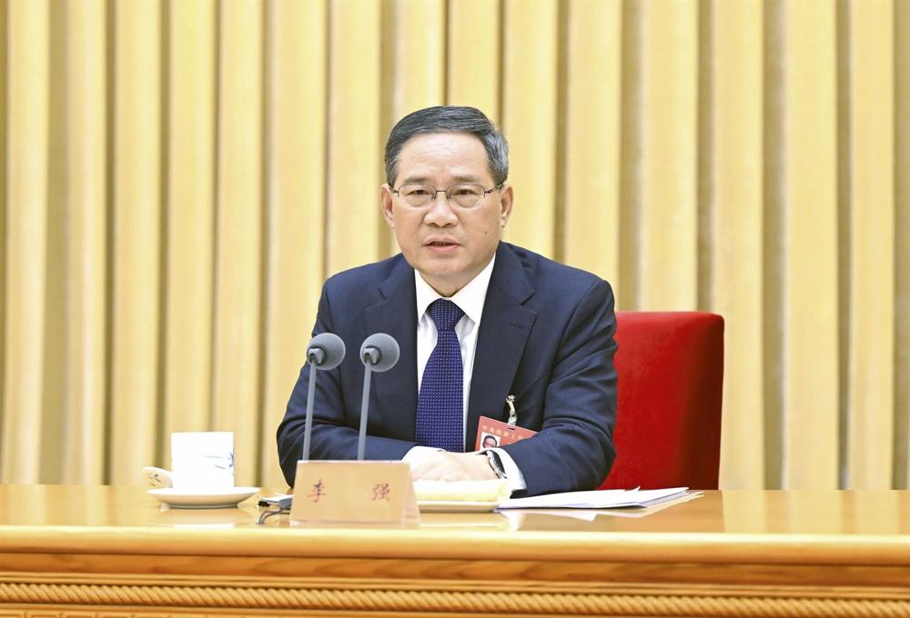 Archivo - El primer ministro de China, Li Qiang Archivo