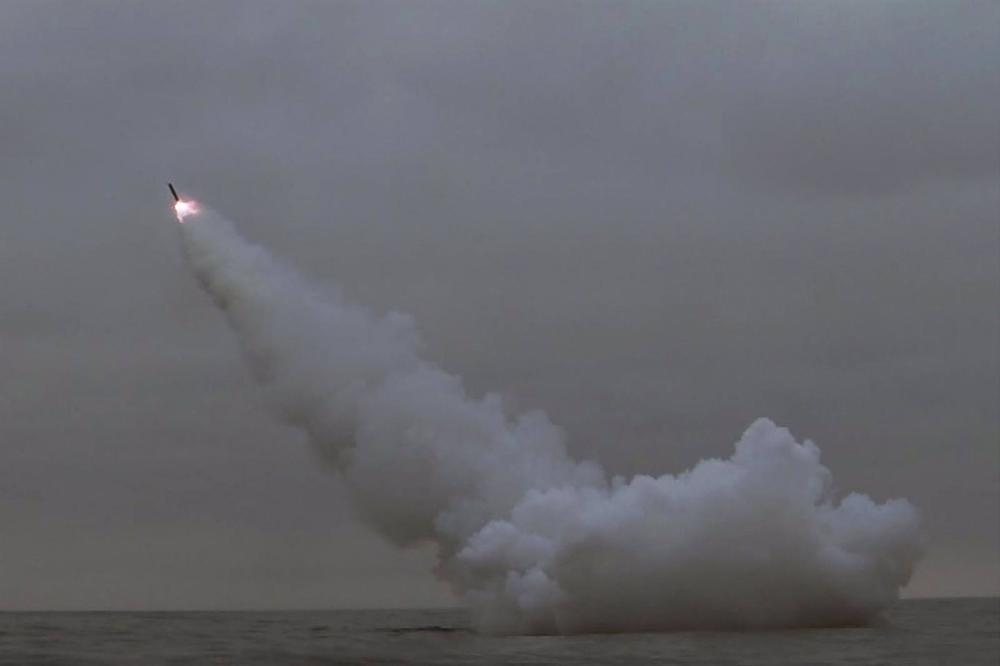 Misil lanzado por Corea del Norte el 12 de marzo de 2023 Misil