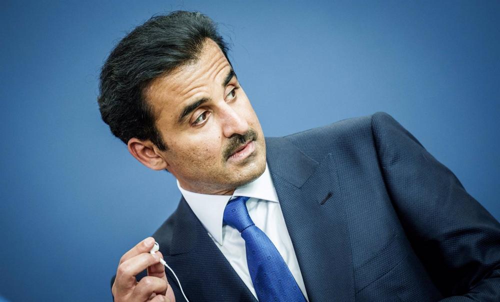 Archivo - El emir de Qatar, Tamim bin Hamad al Zani Archivo