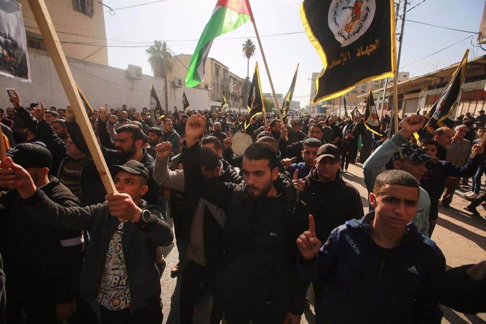 Archivo - Partidarios de Yihad Islámica en Gaza Archivo