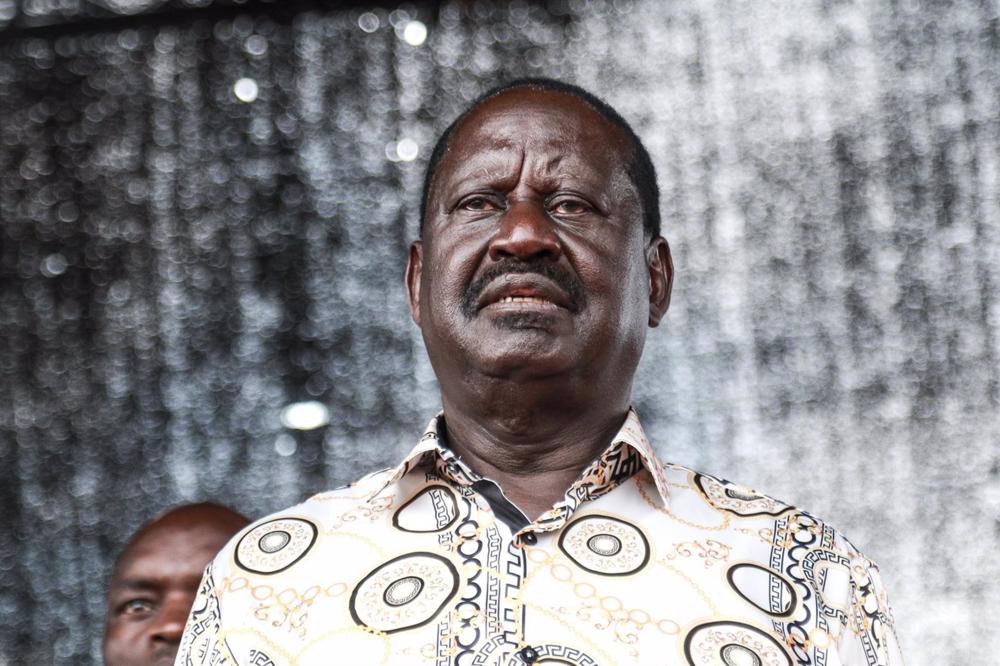 Raila Odinga, líder de la oposición en Kenia Raila
