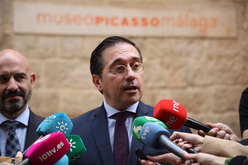 El ministro de Asuntos Exteriores, José Manuel Albares. El