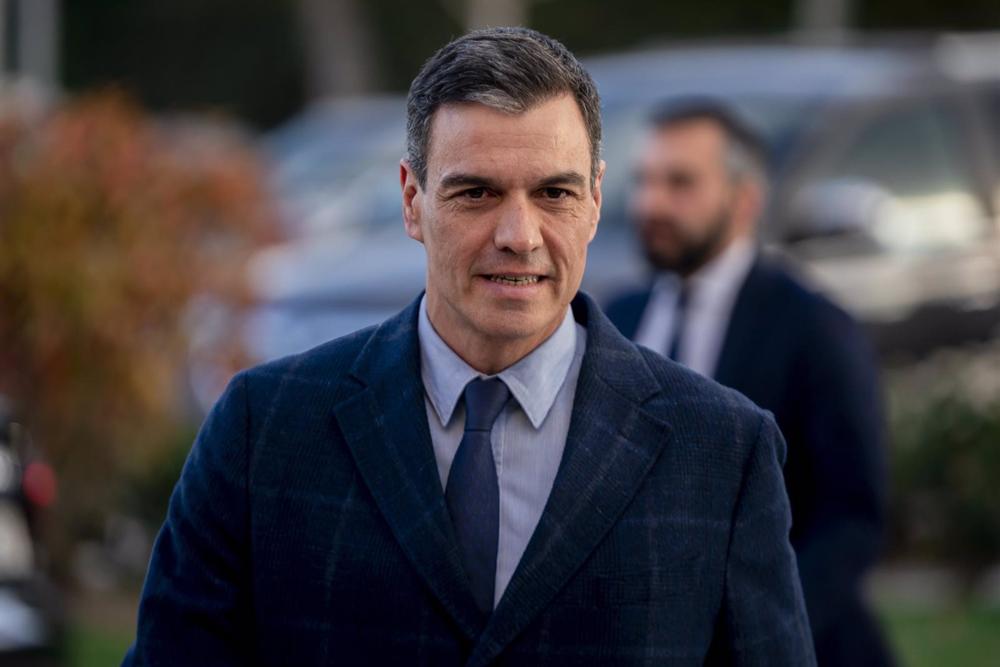 El Presidente del Gobierno Pedro Sánchez El