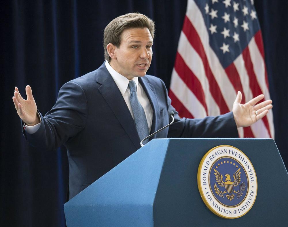 Archivo - El gobernador del Florida, Ron DeSantis Archivo