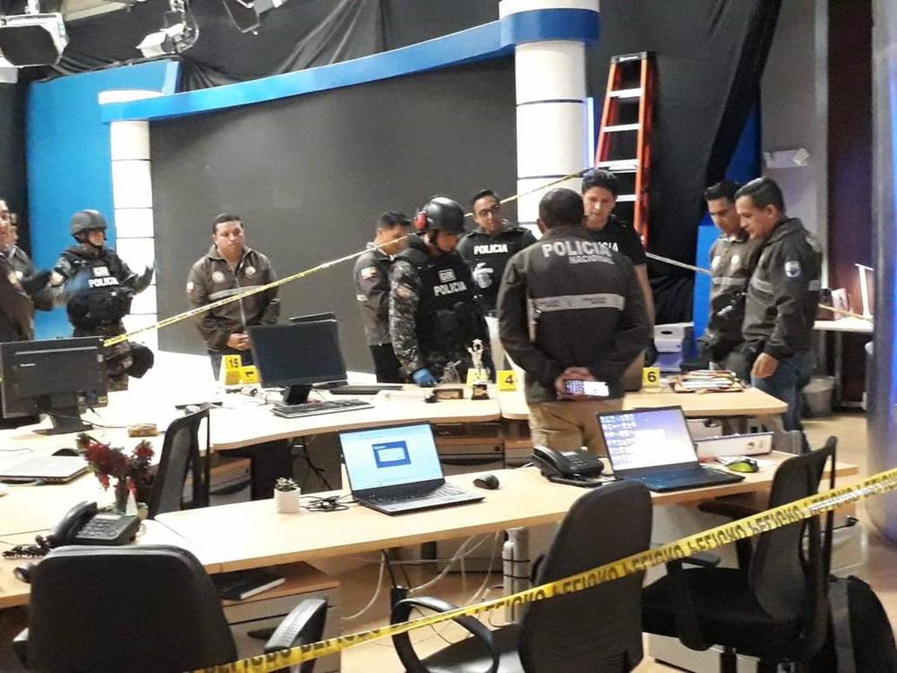 Atentado contra periodistas en Ecuador Atentado