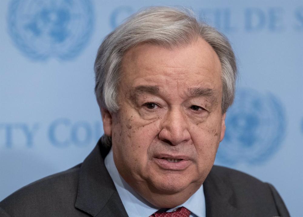 Arquivo - Secretário-Geral da ONU António Guterres Arquivo