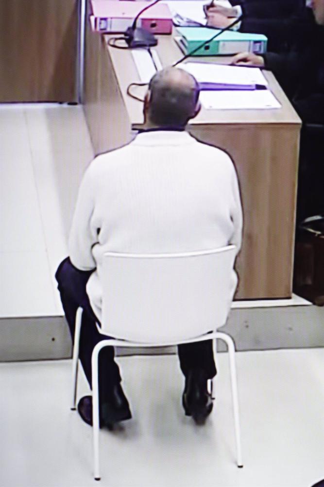 El acusado Francisco Javier Almeida El