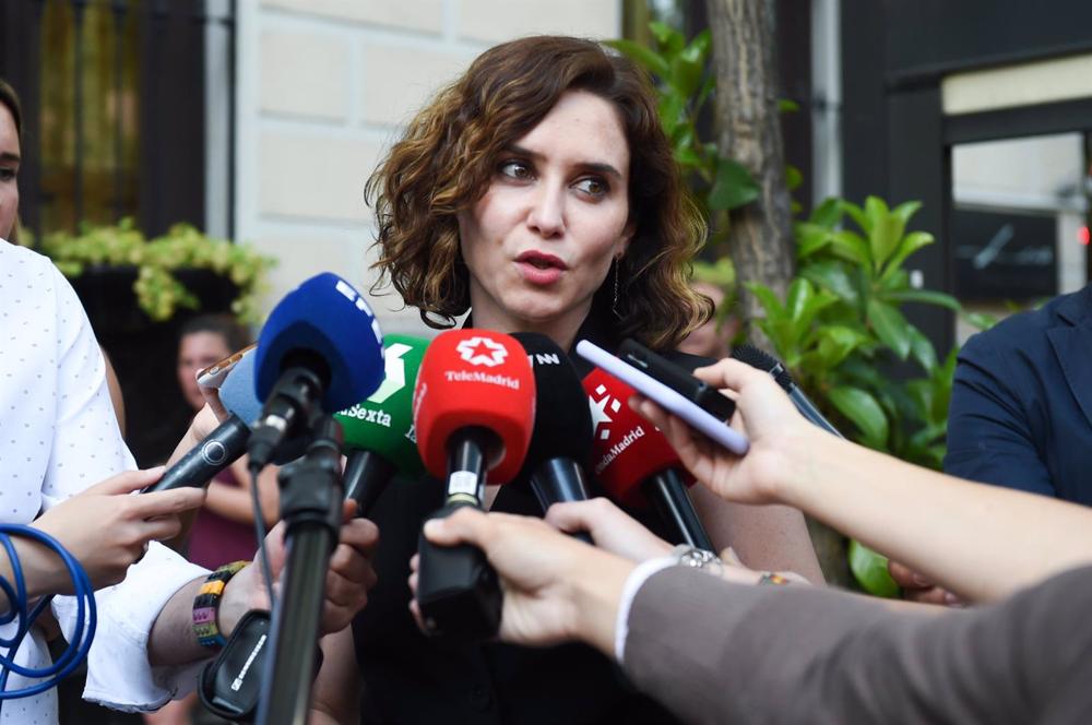 Archivo - La presidenta de la Comunidad de Madrid, Isabel Díaz Ayuso Archivo