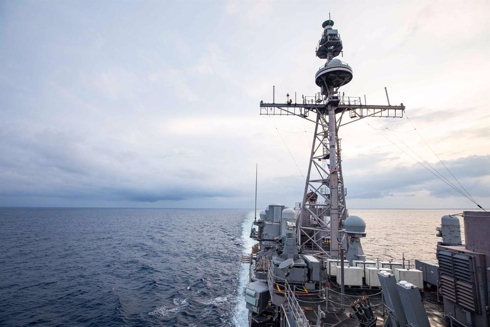 La Chine affirme qu’un navire de guerre américain a pénétré illégalement dans ses eaux en mer de Chine méridionale
