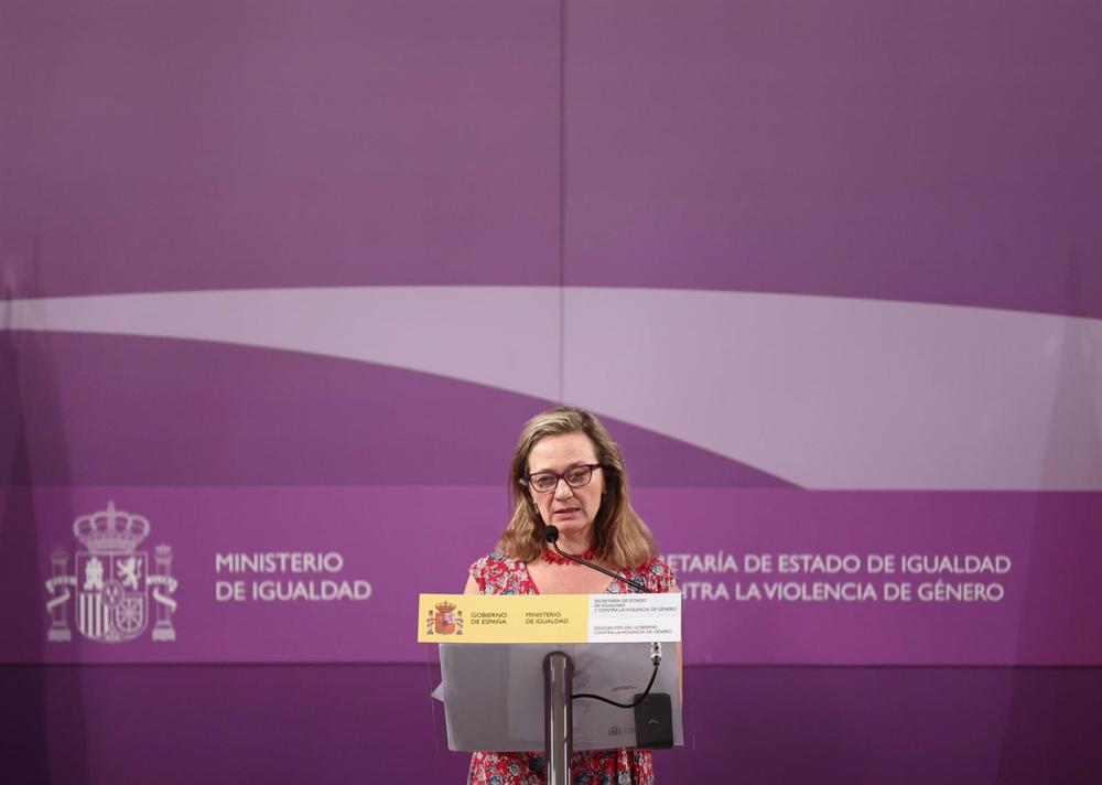 Archivo - La delegada del Gobierno contra la Violencia de Género, Victoria Rosell Archivo