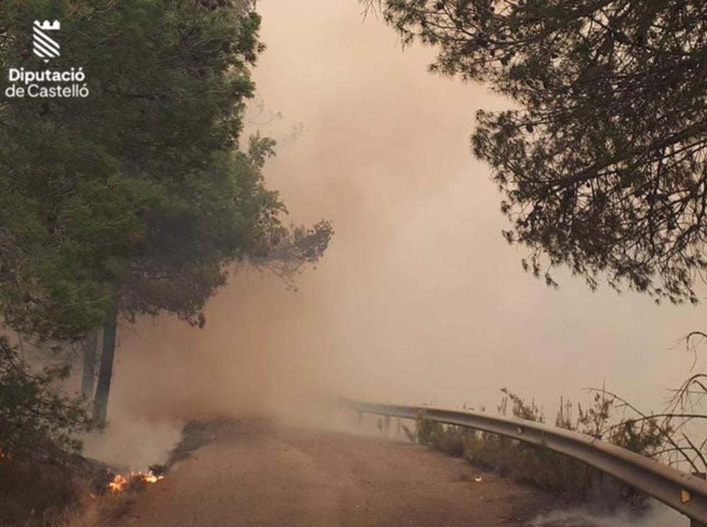 Imagen del incendio Imagen