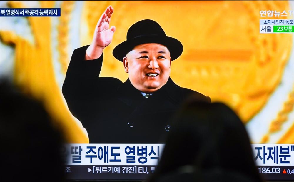 El dirigente de Corea del Norte, Kim Jong Un El