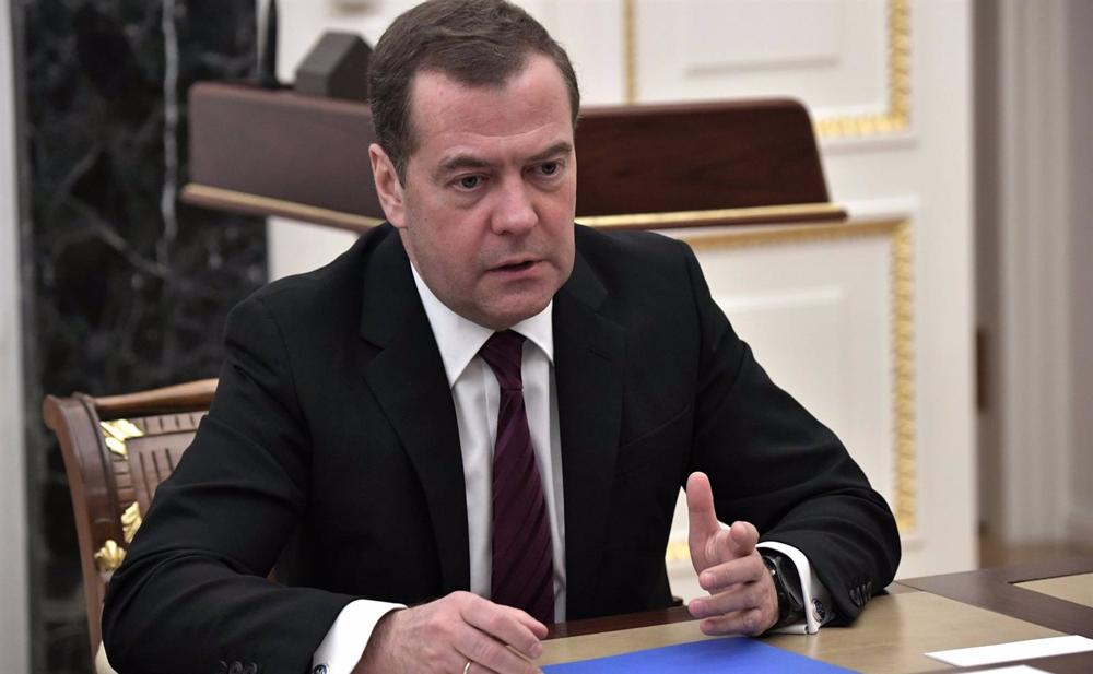Archivo - El expresidente ruso y vicepresidente del Consejo de Seguridad de Rusia, Dimitri Medvedev. Archivo