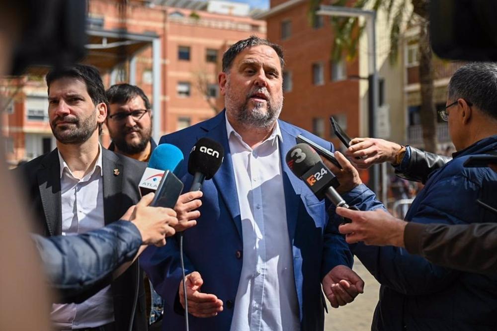 Oriol Junqueras este sábado Oriol