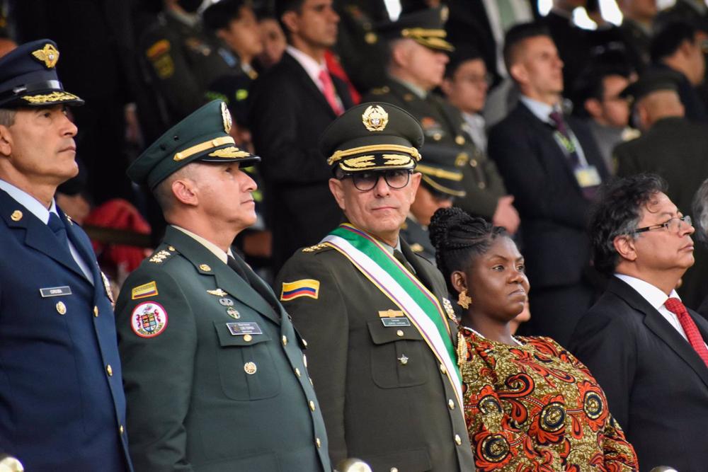 Archivo - El director de la Policía de Colombia, Henry Sanabria Archivo