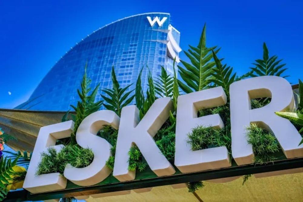 Logo de Esker durante la entrega de sus 'Impact Awards' Logo