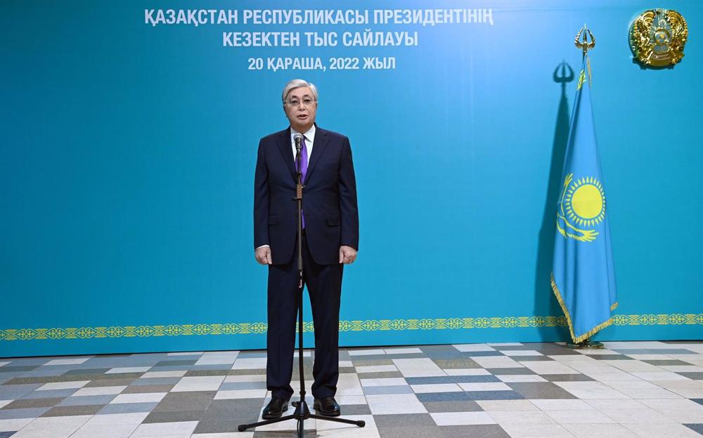 Archivo - El presidente de Kazajistán, Kasim Jomart Tokayev Archivo