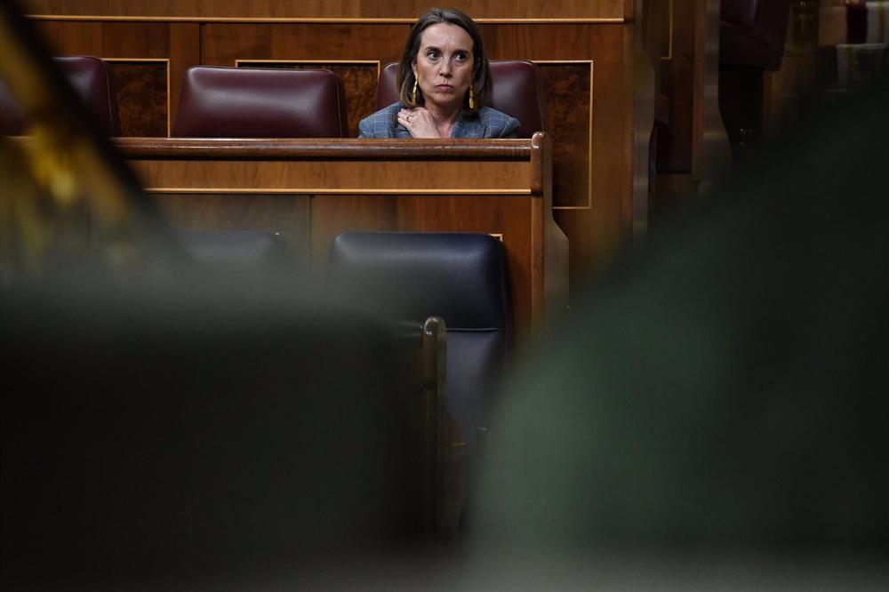 La portavoz del Partido Popular en el Congreso, Cuca Gamarra La