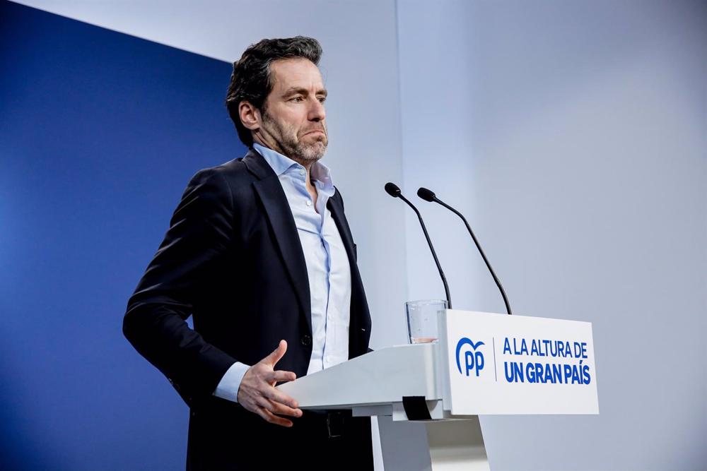 Archivo - El exportavoz del PP en el Parlamento vasco, Borja Sémper. Archivo