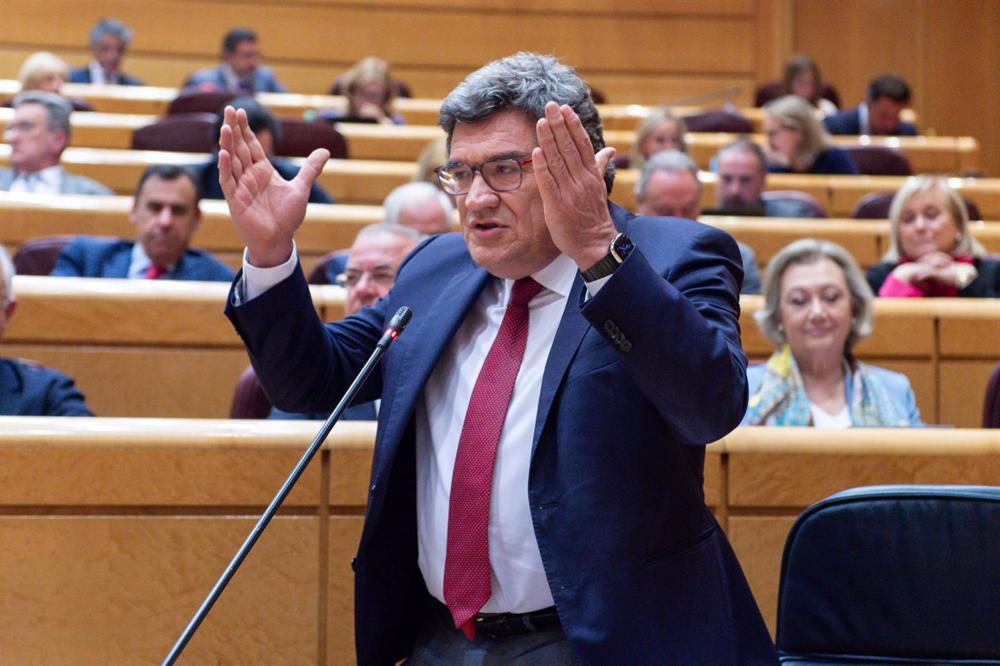 El ministro de Inclusión, Seguridad Social y Migraciones, José Luis Escrivá, en una imagen de archivo. El