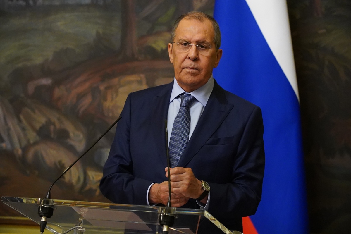 Sergej Lawrow beschuldigt den Westen und seine Sanktionen