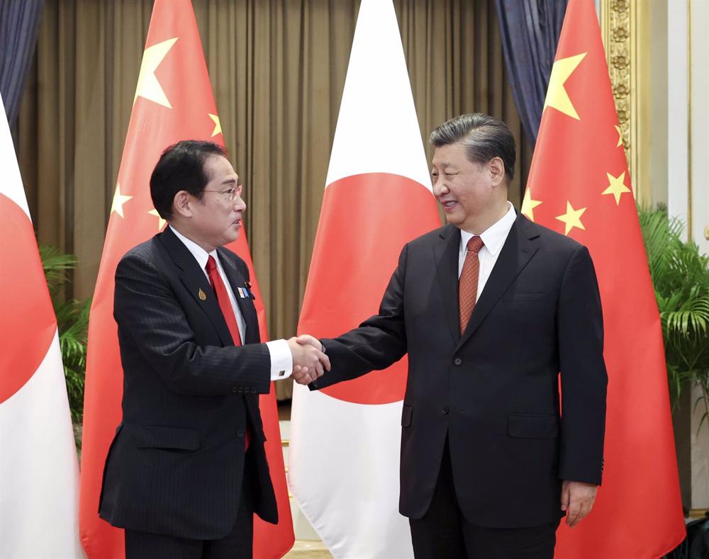 Treffen der Außenminister Japans und Chinas nach drei Jahren