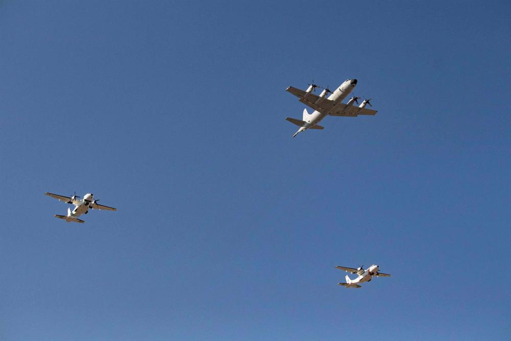 P-3 Orion en un desfile militar en España P-3