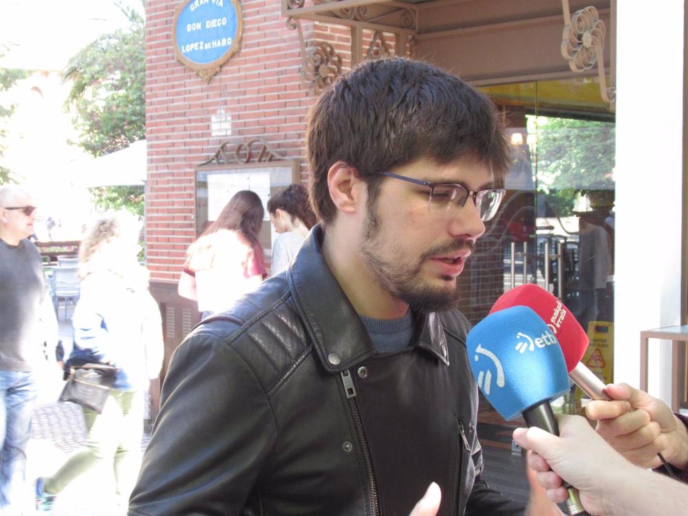 Archivo - Lander Martínez, en un acto cuando formabaa parte de Podemos Euskadi. Archivo