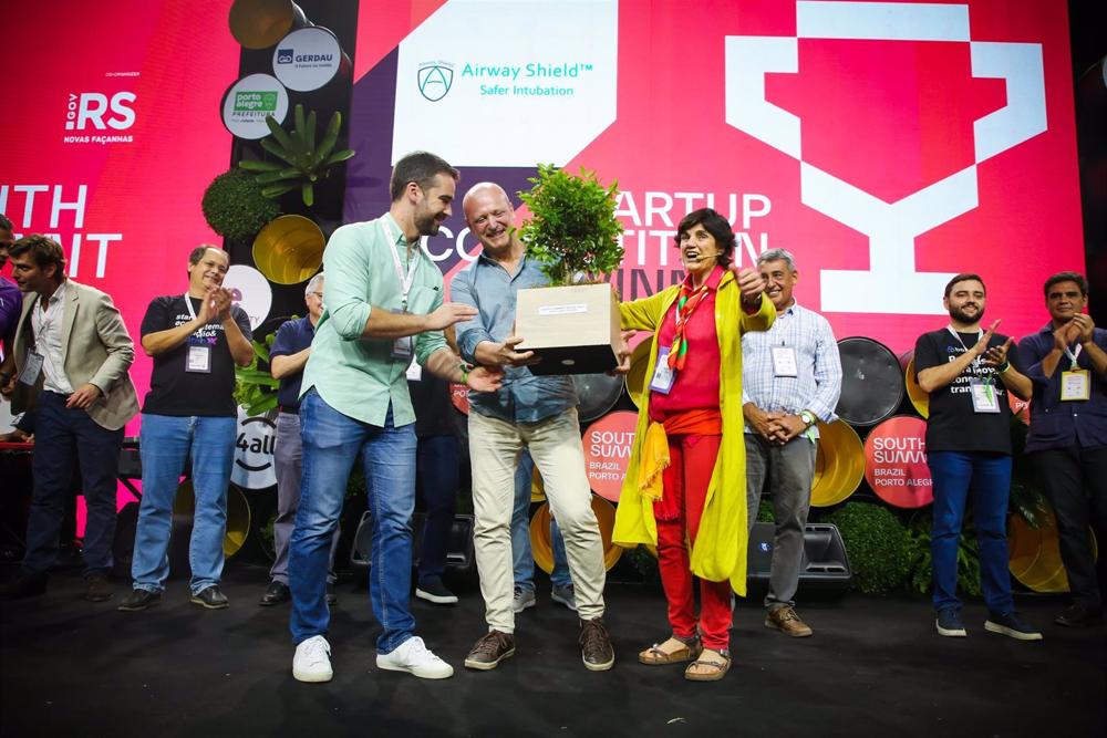 Closing Ceremony durante o South Summit Brazil 2023, em Porto Alegre. FOTO: André Feltes/ Agência Preview Closing