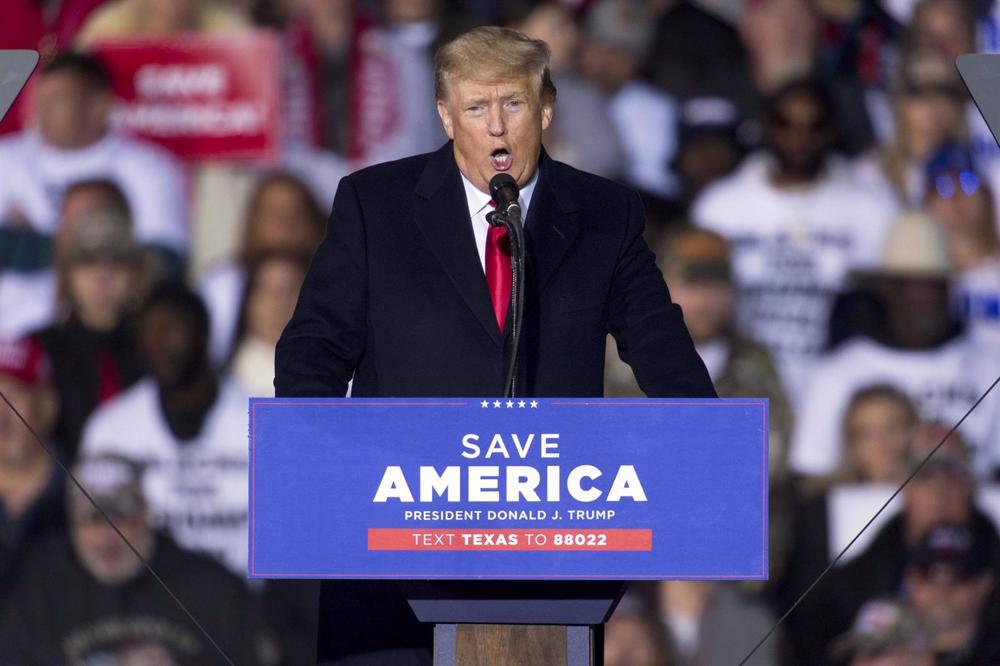 File - Former U.S. President Donald Trump File