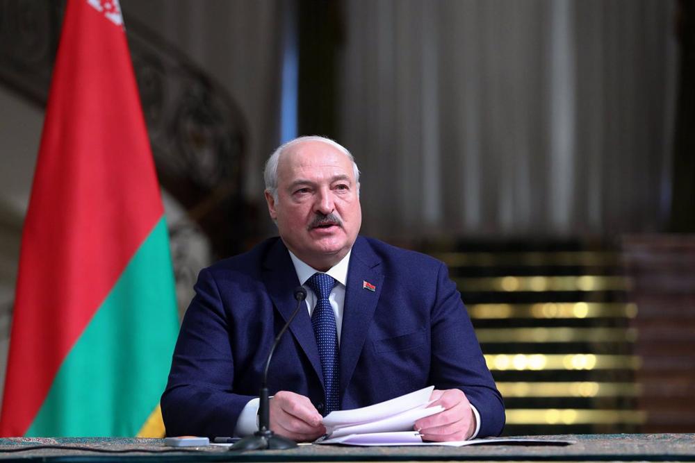 El presidente de Bielorrusia, Alexander Lukashenko. El