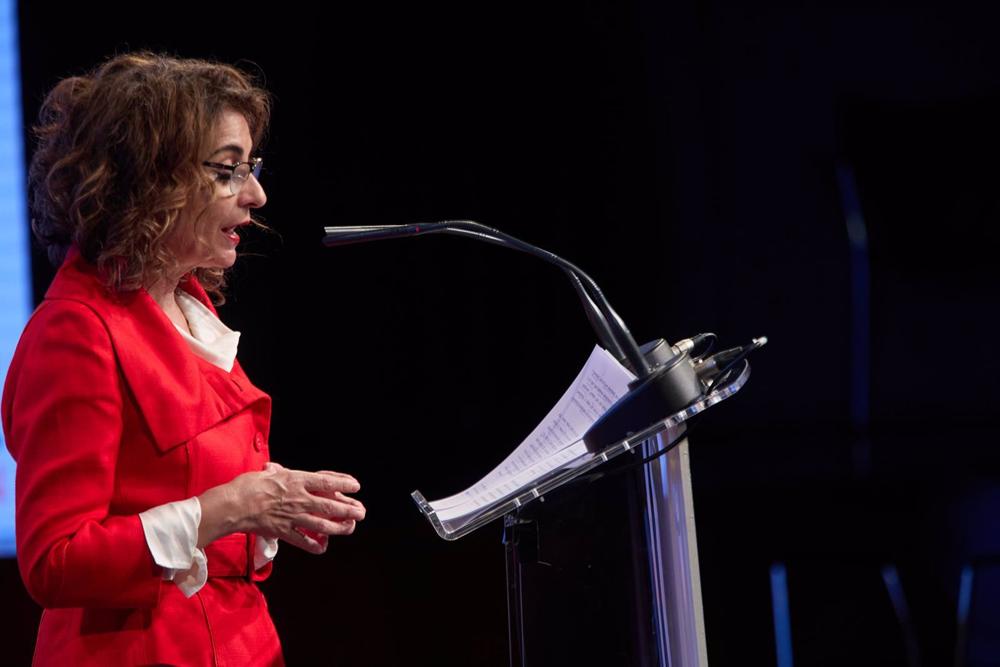 La ministra de Hacienda y Función Pública, María Jesús Montero, en una imagen de archivo. La