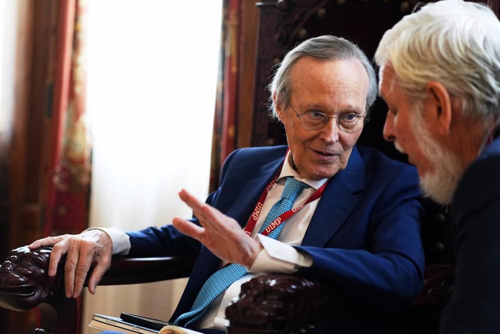 Archivo - El presidente de FIE y exministro de Asuntos Exteriores, Josep Piqué, participa en un encuentro en la UIMP, en el Palacio de la Magdalena, a 13 de julio de 2022, en Madrid (España). El VII Encuentro de Empresas Multilatinas, donde participa Piqu Archivo