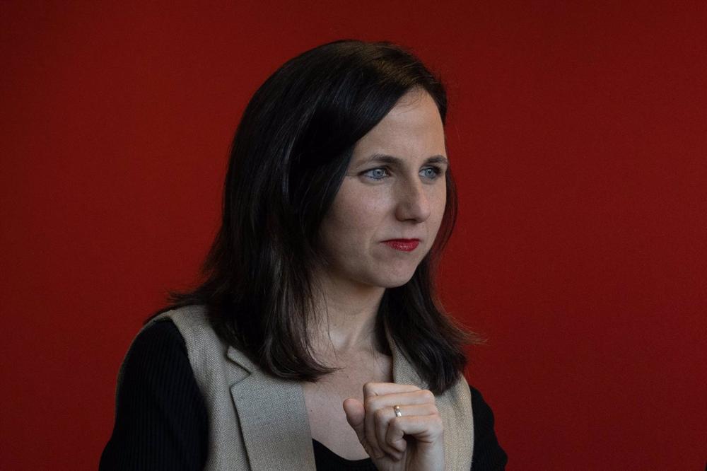 La secretaria general de Podemos y ministra de Derechos Sociales y Agenda 2030, Ione Belarra, en una imagen de archivo. La