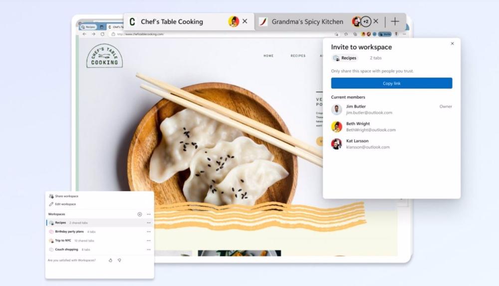 Microsoft Edge Workspaces Microsoft