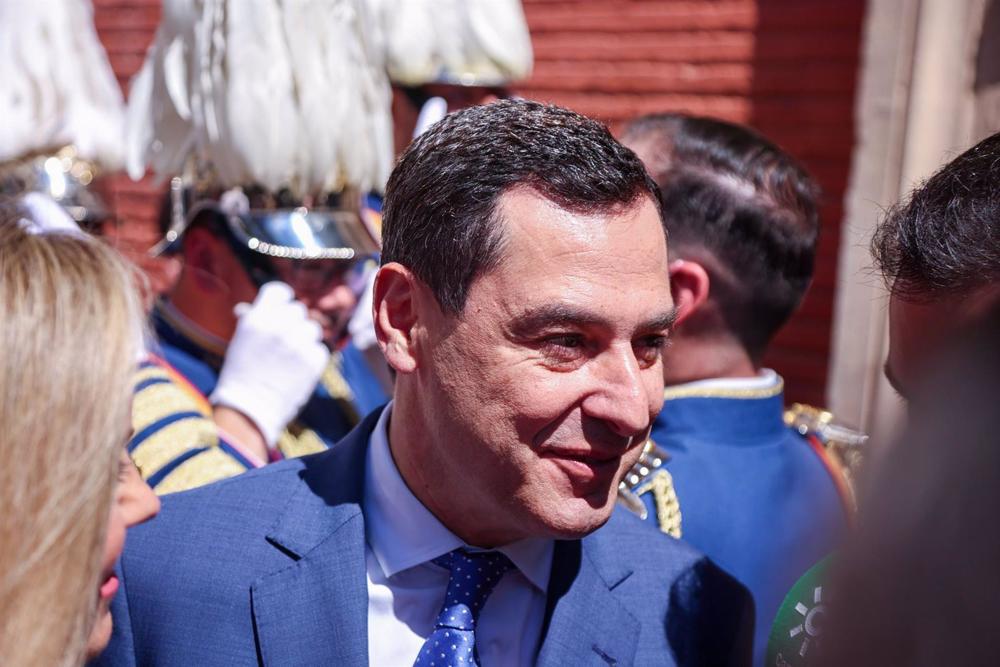 El presidente de la Junta de Andalucía, Juanma Moreno, en foto de archivo El